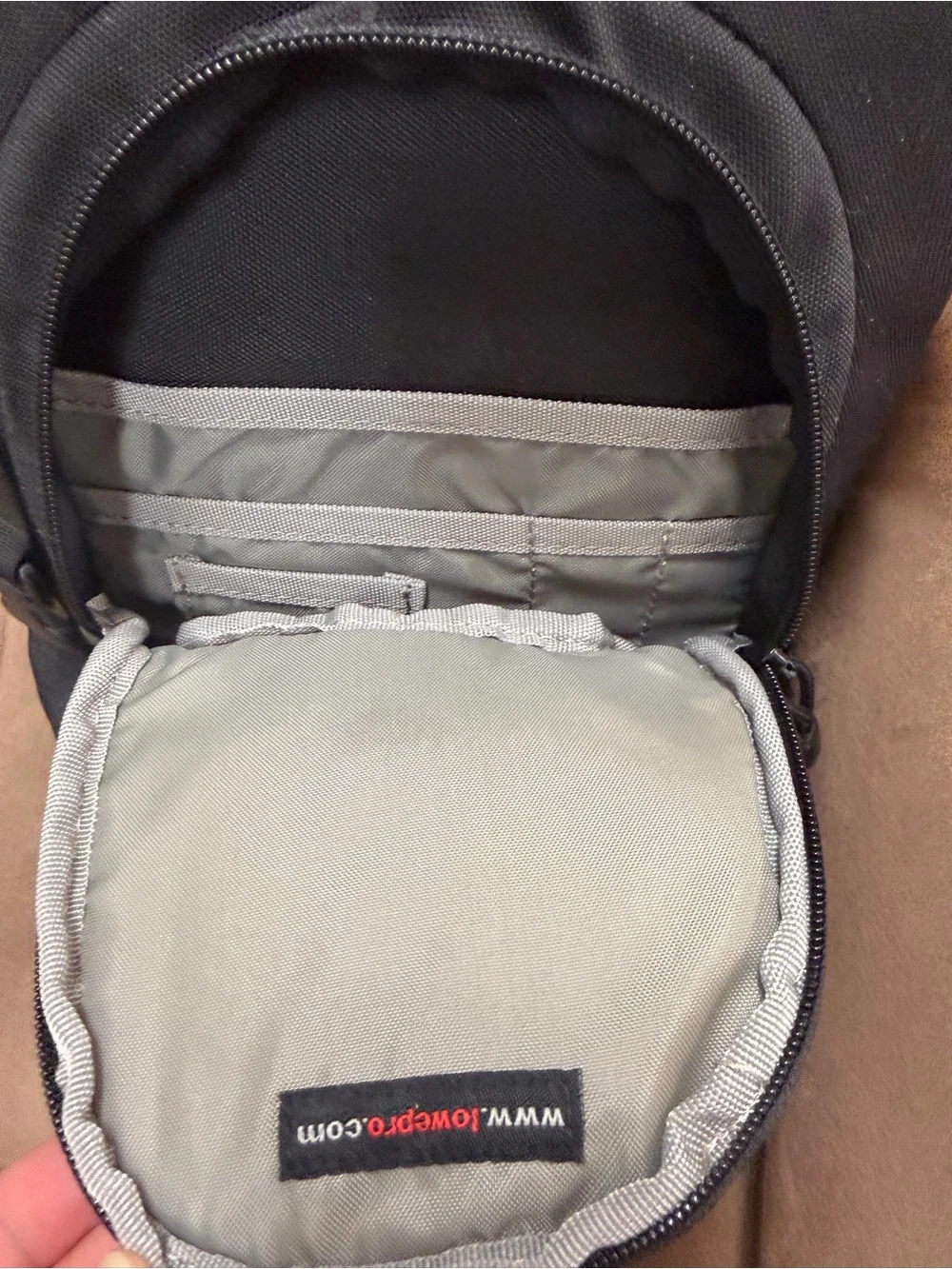 Lowepro Slingshot 200 AW Camera Bag Sling Backpack Crossbody w/ Dividers Black